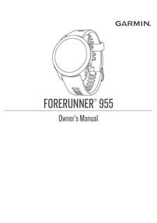 Garmin Forerunner 955 manual. Camera Instructions.